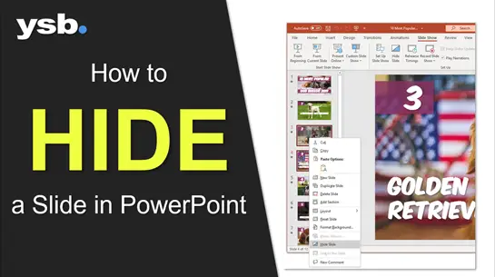 how to hide a slide in powerpoint featured image